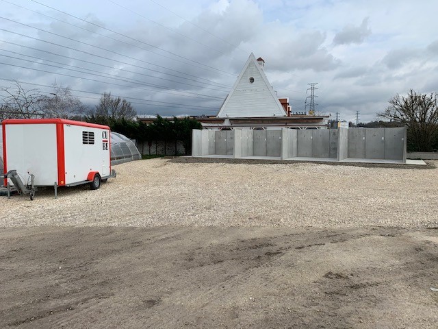Création d'une zone de stockage à Boissy-Saint-Léger(94)